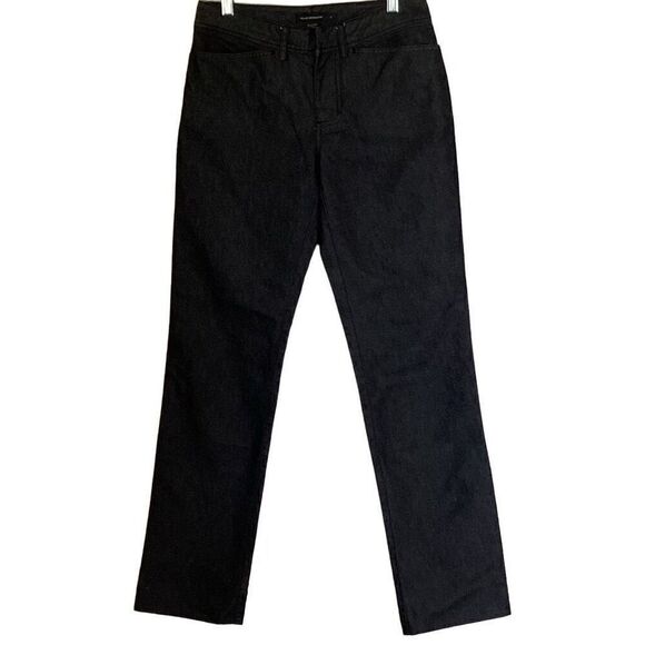 Club Monaco Black Wash Trouser Style Jeans NWOT Size 4 - Picture 1 of 11